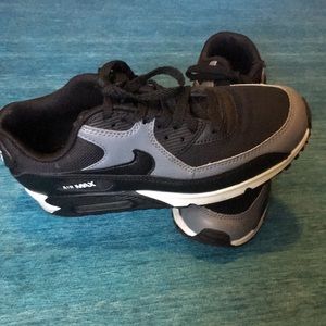 Black Nike Air Max sneakers